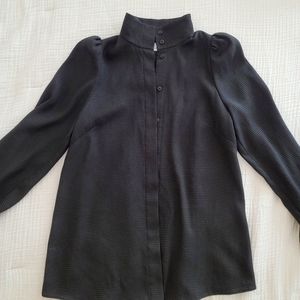 & Other Stories Black Blouse size 2